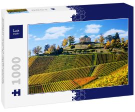 Lais Puzzle - Stuttgart Deutschland Landschaftsansicht des Mausoleums und der Weinberge von Rotenberg - 1.000 Teile