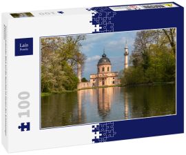 Lais Puzzle - Atemberaubender Blick auf die Moschee im Garten des Schwetzinger Schlosses - 100 Teile
