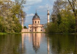 Lais Puzzle - Atemberaubender Blick auf die Moschee im Garten des Schwetzinger Schlosses - 500 & 1.000 Teile