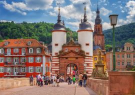 Lais Puzzle - Berühmtes altes Brückentor. Heidelberg, Deutschland - 500 & 1.000 Teile