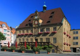 Lais Puzzle - Rathaus in Heilbronn, Baden Württemberg, Deutschland - 500 & 1.000 Teile