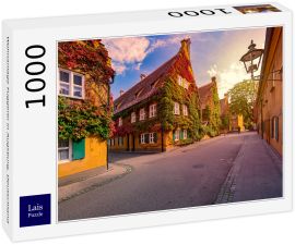 Lais Puzzle - Wohnanlage Fuggerei in Augsburg, Deutschland - 1.000 Teile