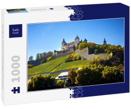 Lais Puzzle - Würzburg, Ansicht mit Weinbergen und Schloss - 1.000 Teile