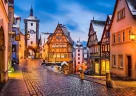 Lais Puzzle - Rothenburg ob der Tauber, Bayern, Deutschland - 500 & 1.000 Teile