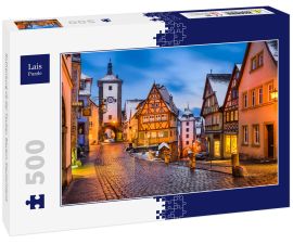 Lais Puzzle - Rothenburg ob der Tauber, Bayern, Deutschland - 500 Teile