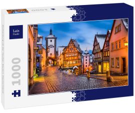 Lais Puzzle - Rothenburg ob der Tauber, Bayern, Deutschland - 1.000 Teile