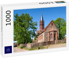 Lais Puzzle - Dorfkirche Altkünkendorf in der Uckermark, Brandenburg, Deutschland - 1.000 Teile