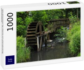 Lais Puzzle - Die Bremsdorfer Mühle am Wanderweg "Schlaubetal", Bundesland Brandenburg, Deutschland - 1.000 Teile