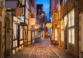 Lais Puzzle - Historisches Schnoor Viertel in Bremen, Deutschland - 500 & 1.000 Teile