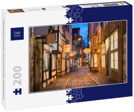Lais Puzzle - Historisches Schnoor Viertel in Bremen, Deutschland - 200 Teile