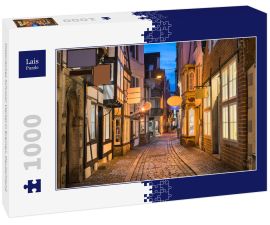 Lais Puzzle - Historisches Schnoor Viertel in Bremen, Deutschland - 1.000 Teile