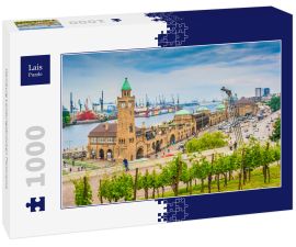 Lais Puzzle - Hamburg Landungsbrücken Panorama - 1.000 Teile