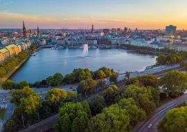 Lais Puzzle - Binnenalster, Alster - Hamburg, Deutschland - 500 & 1.000 Teile