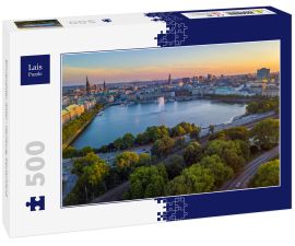 Lais Puzzle - Binnenalster, Alster - Hamburg, Deutschland - 500 Teile