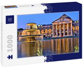 Lais Puzzle - Wiesbaden, Kurhaus, am Abend - 1.000 Teile