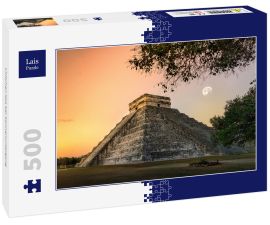 Lais Puzzle - Chitchen Itza bei Sonnenuntergang - 500 Teile