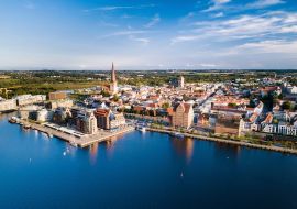 Lais Puzzle - Stadthafen Rostock mit Speichern - 500 & 1.000 Teile