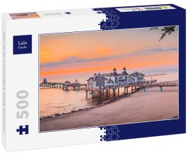 Lais Puzzle - Sellin Pier bei Sonnenaufgang, Ostsee, Deutschland - 500 Teile