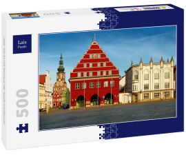 Lais Puzzle - Alter Markt mit Rathaus der Stadt Greifswald - 500 Teile
