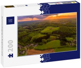 Lais Puzzle - Sonnenuntergang im Bergischen Land - 200 Teile