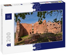 Lais Puzzle - Ruine der Burg Hohenecken in Kaiserslautern, Rheinland-Pfalz, Deutschland - 200 Teile