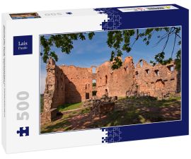 Lais Puzzle - Ruine der Burg Hohenecken in Kaiserslautern, Rheinland-Pfalz, Deutschland - 500 Teile