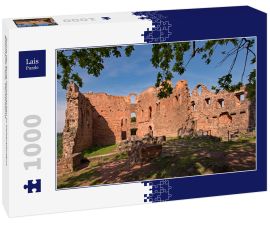 Lais Puzzle - Ruine der Burg Hohenecken in Kaiserslautern, Rheinland-Pfalz, Deutschland - 1.000 Teile