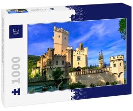 Lais Puzzle - Reisen Sie auf der legendären Rhein-Romantik-Route - Schloss Stolzenfels. Deutschland - 1.000 Teile