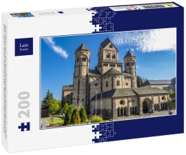 Lais Puzzle - Abtei Maria Laach, eine Benediktinerabtei am Südwestufer des Laacher Sees, Laacher See bei Andernach, Eifel, Rheinland-Pfalz Deutschland - 200 Teile