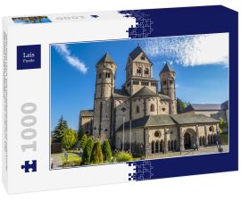 Lais Puzzle - Abtei Maria Laach, eine Benediktinerabtei am Südwestufer des Laacher Sees, Laacher See bei Andernach, Eifel, Rheinland-Pfalz Deutschland - 1.000 Teile