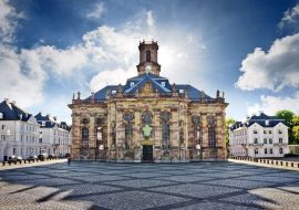 Lais Puzzle - Saarbrücken Ludwigskirche mit Ludwigsplatz Panorama - 500 & 1.000 Teile