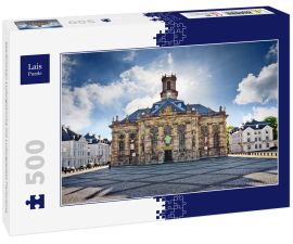 Lais Puzzle - Saarbrücken Ludwigskirche mit Ludwigsplatz Panorama - 500 Teile