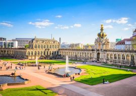 Lais Puzzle - Berühmter Zwinger (Der Dresdner Zwinger) Kunstgalerie in Dresden, Sachsen, Deutschland - 500 & 1.000 Teile