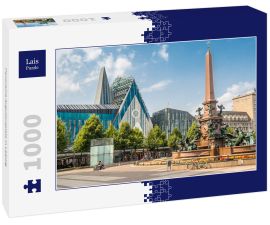 Lais Puzzle - Panorama Augustusplatz in Leipzig - 1.000 Teile