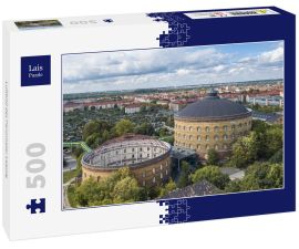 Lais Puzzle - Luftbild des Panometer Leipzig - 500 Teile