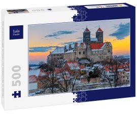 Lais Puzzle - Das Quedlinburger Schloss und Stiftskirche im Winter - 500 Teile