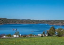 Lais Puzzle - Panorama Bleilochtalsperre in Thüringen an der Saale - 500 & 1.000 Teile