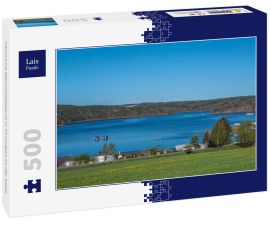 Lais Puzzle - Panorama Bleilochtalsperre in Thüringen an der Saale - 500 Teile