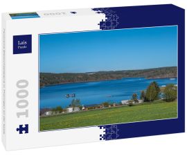 Lais Puzzle - Panorama Bleilochtalsperre in Thüringen an der Saale - 1.000 Teile