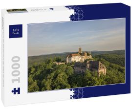 Lais Puzzle - Luftaufnahme der Wartburg in der Nähe der Stadt Eisenach - 1.000 Teile