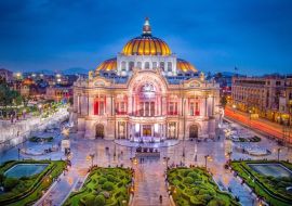 Lais Puzzle - Mexiko-Stadt - Der Palast der Schönen Künste alias Palacio de Bellas Artes - 500 & 1.000 Teile