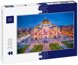 Lais Puzzle - Mexiko-Stadt - Der Palast der Schönen Künste alias Palacio de Bellas Artes - 200 Teile