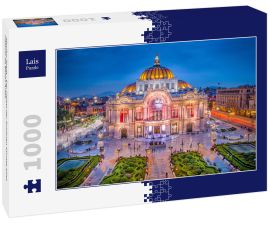Lais Puzzle - Mexiko-Stadt - Der Palast der Schönen Künste alias Palacio de Bellas Artes - 1.000 Teile