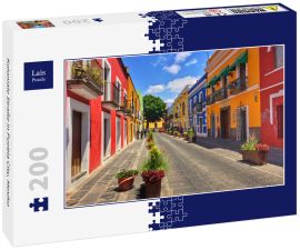 Lais Puzzle - Koloniale Straße in Puebla City, Mexiko - 200 Teile