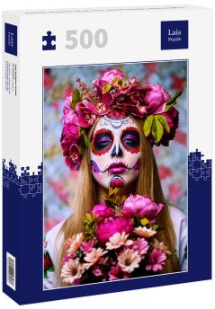 Lais Puzzle - traditionelle Totenkostüme / Dio de los Muertes, Mexiko - 500 Teile