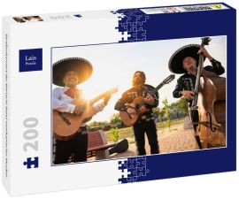 Lais Puzzle - Straßenkonzert der Mariachi-Band mexikanischer Musiker - 200 Teile