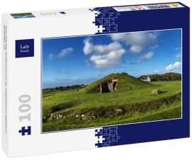 Lais Puzzle - Bryn Celli Ddu, Grabkammer aus der Jungsteinzeit in Anglesey in Nordwales, UK - 100 Teile