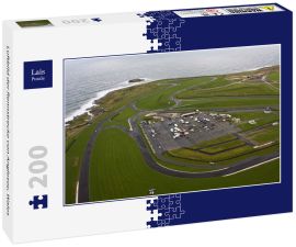 Lais Puzzle - Luftbild der Rennstrecke von Anglesey, Wales - 200 Teile