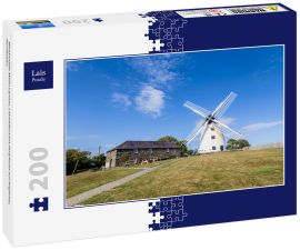 Lais Puzzle - Windmühle Melin Llynon, Llanddeusant Holyhead auf Anglesey, Nordwales - 200 Teile