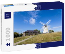 Lais Puzzle - Windmühle Melin Llynon, Llanddeusant Holyhead auf Anglesey, Nordwales - 1.000 Teile